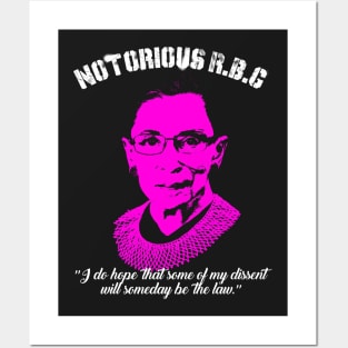 Notorious RBG Posters and Art